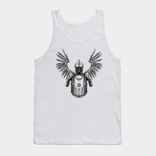 Polish Winged Hussar Armor 2: Unleash the Warrior Within Tank Top